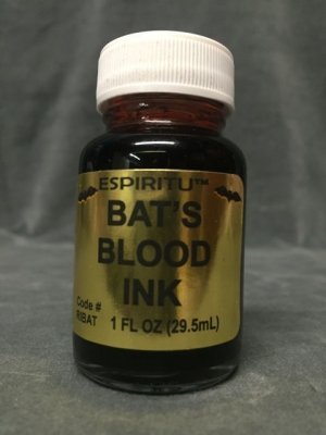 Bats Blood Ink