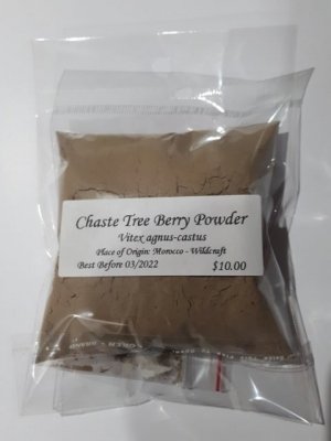 Chaste Tea Berry Powder