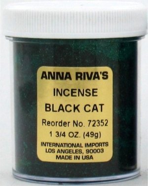 Incense Powder Black Cat Anna Riva