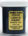Luck in a hurry Incense Powder