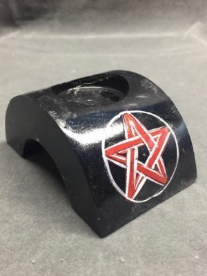 Pentacle Tealight Candle Holder
