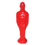 Red Male candle