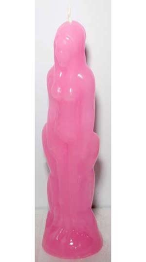 Candle Female Pink 180mm